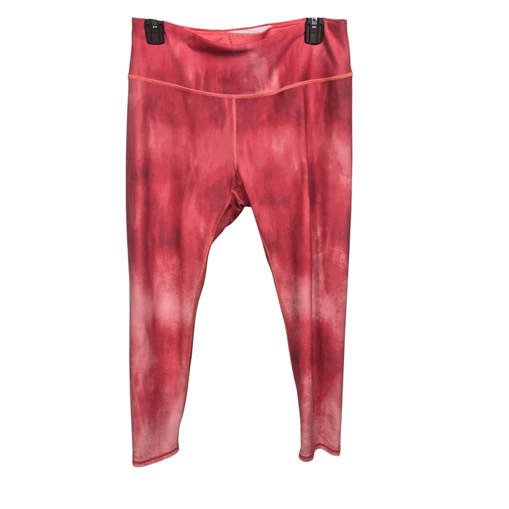CALIA by Carrie Underwood Athletic Leggings‎ Tie Dye Coral Pink Size Large